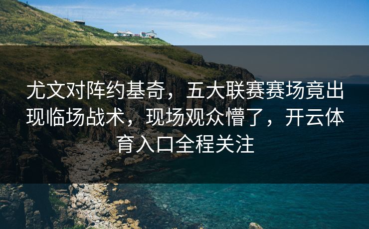 尤文对阵约基奇，五大联赛赛场竟出现临场战术，现场观众懵了，开云体育入口全程关注