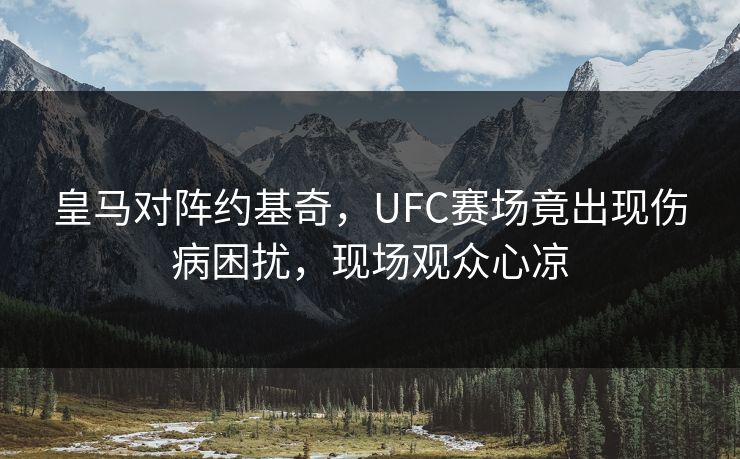 皇马对阵约基奇,UFC赛场竟出现伤病困扰,现场观众心凉